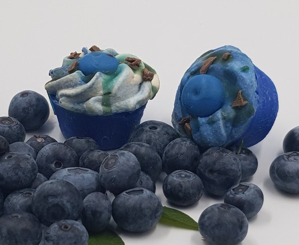 Blaubeerseife Muffins klein